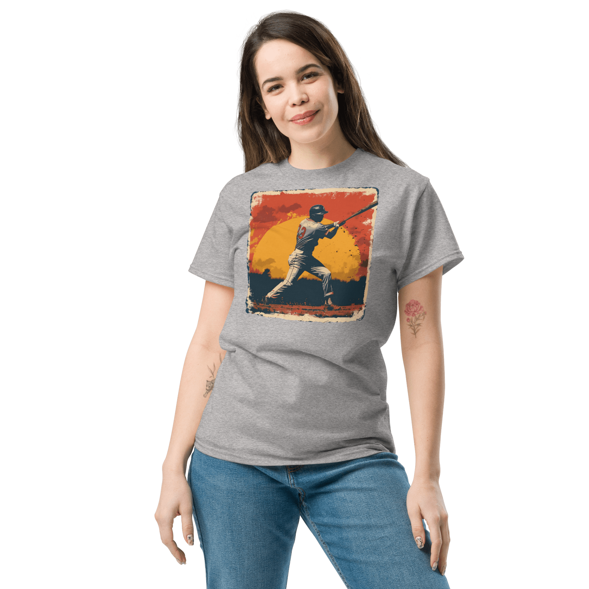 Baseballspieler Unisex classic T-Shirt
