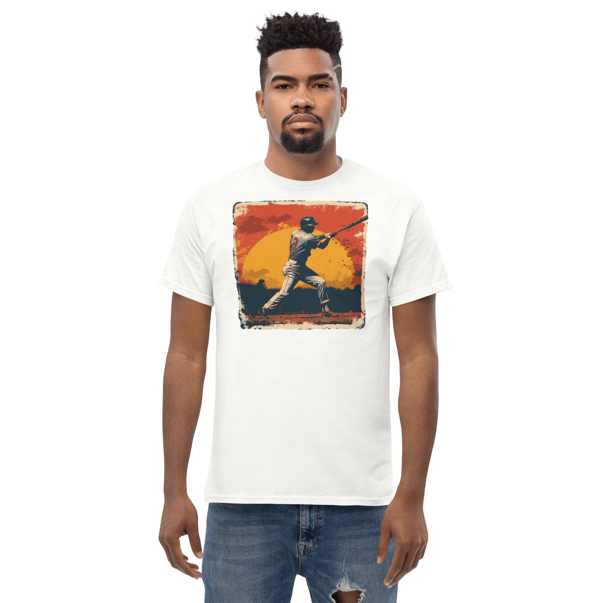 Baseballspieler Unisex classic T-Shirt
