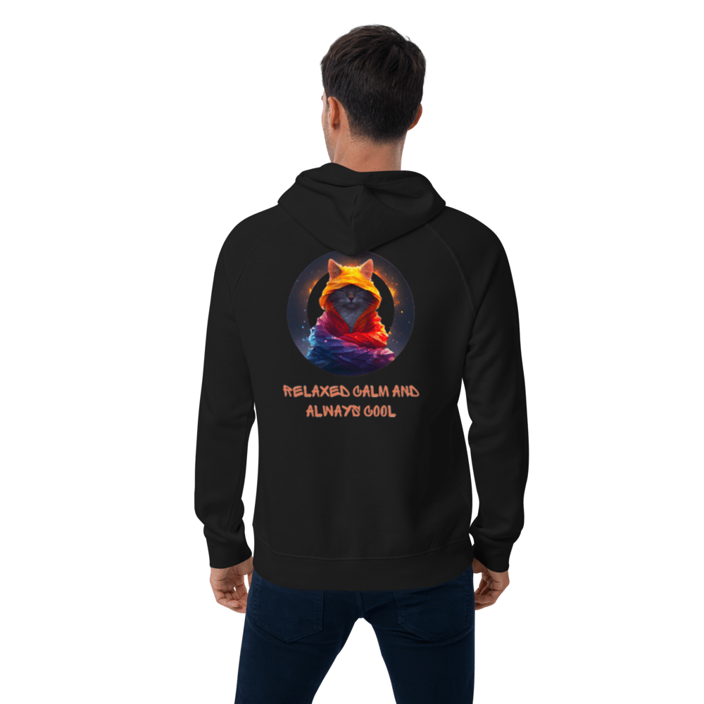 Relaxed Calm and always cool, Unisex Bio - Raglan - Hoodie - Cooroi