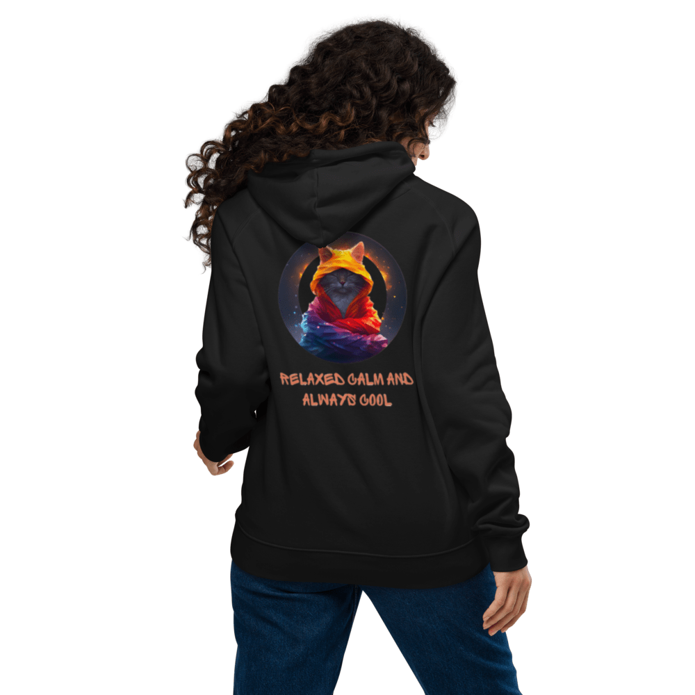 Relaxed Calm and always cool, Unisex Bio - Raglan - Hoodie - Cooroi