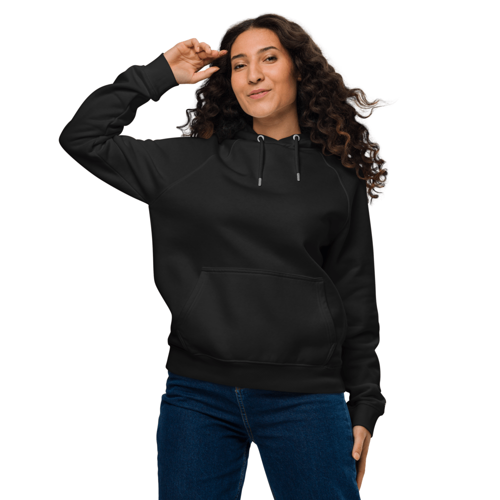 Mediatate, Elevate, Illuminate, Unisex Bio - Raglan - Hoodie - Cooroi