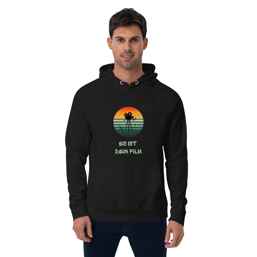 Es ist Dein Film, Unisex Bio - Raglan - Hoodie - Cooroi