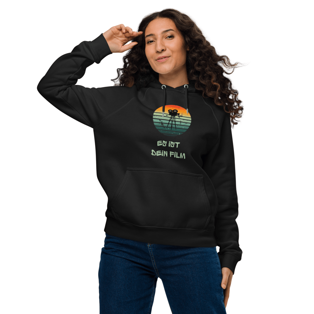Es ist Dein Film, Unisex Bio - Raglan - Hoodie - Cooroi