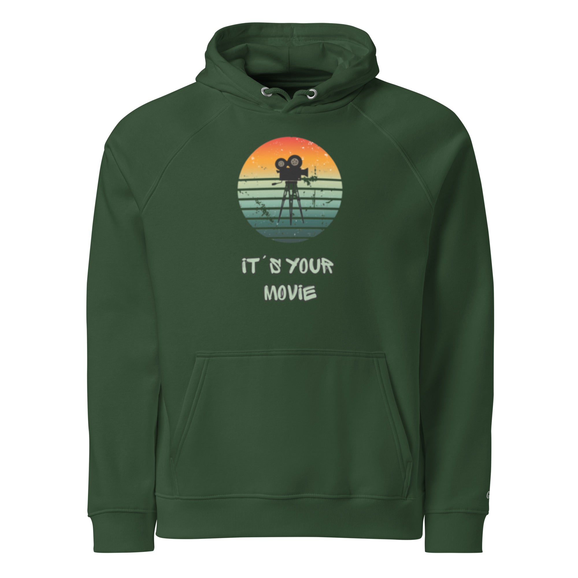 It´s your Movie, Unisex Bio - Raglan - Hoodie - Cooroi