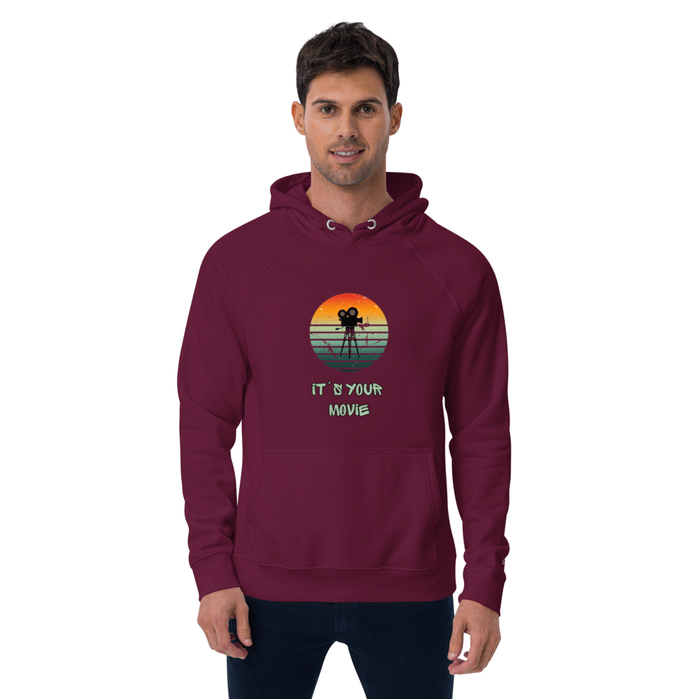 It´s your Movie, Unisex Bio - Raglan - Hoodie - Cooroi