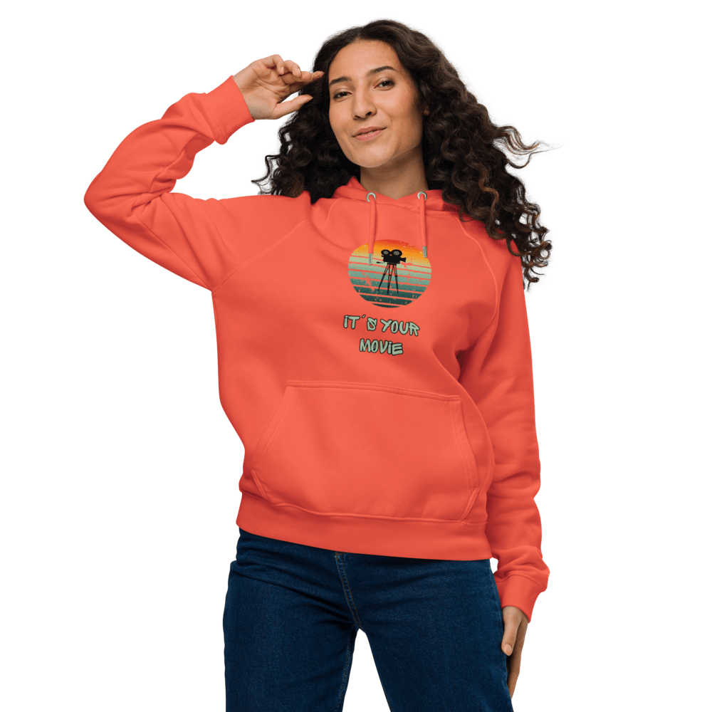 It´s your Movie, Unisex Bio - Raglan - Hoodie - Cooroi