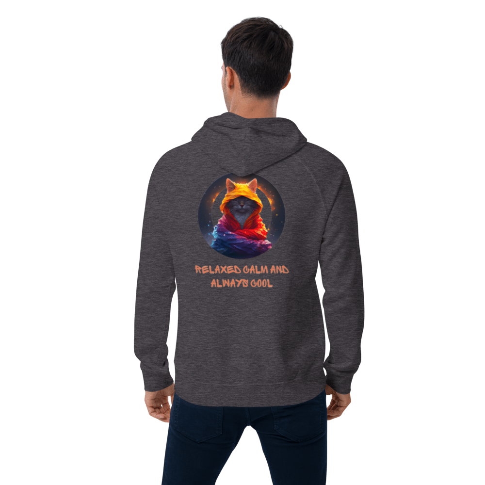 Relaxed Calm and always cool, Unisex Bio - Raglan - Hoodie - Cooroi