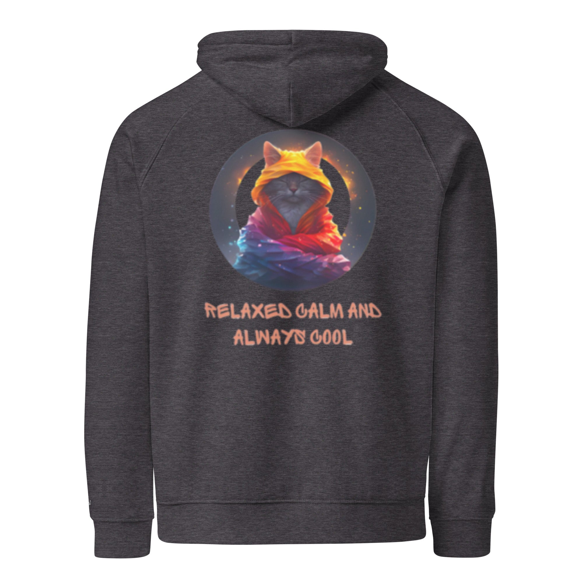 Relaxed Calm and always cool, Unisex Bio - Raglan - Hoodie - Cooroi
