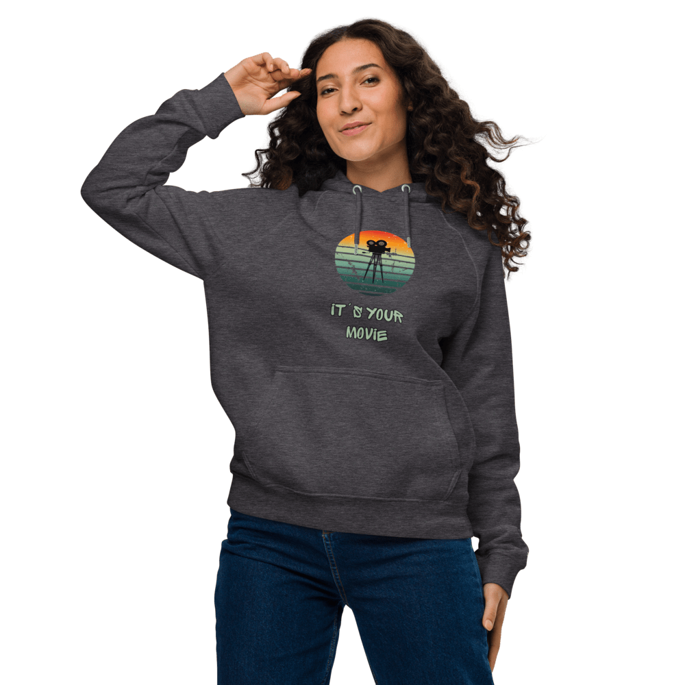 Es ist Dein Film, Unisex Bio - Raglan - Hoodie - Cooroi