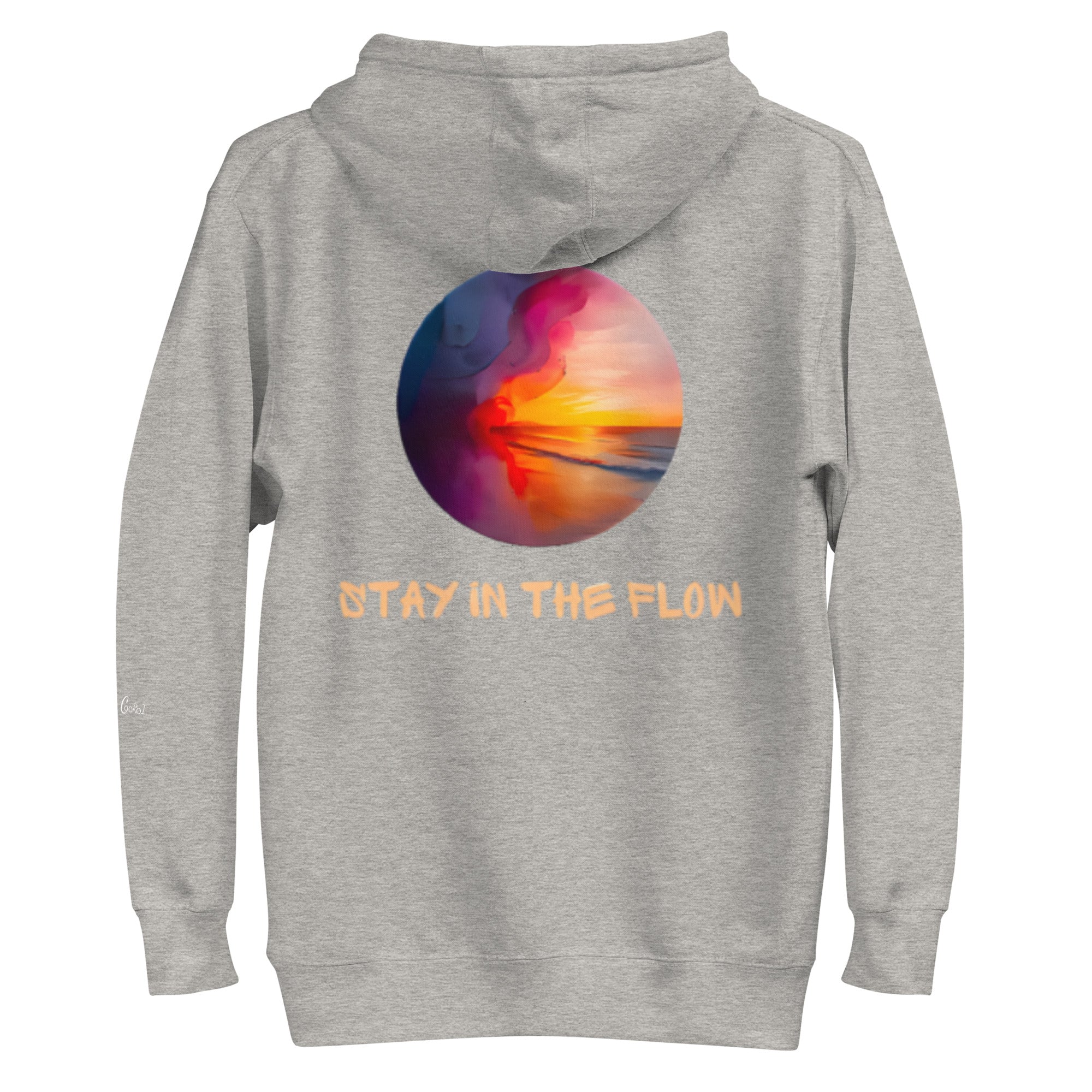 Stay in the flow, Unisex - Kapuzenpullover - Cooroi