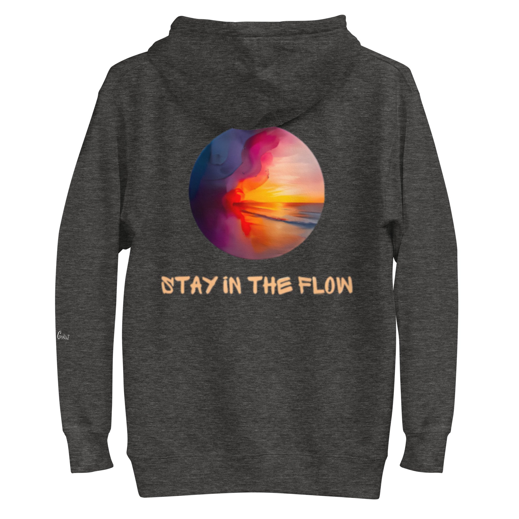 Stay in the flow, Unisex - Kapuzenpullover - Cooroi