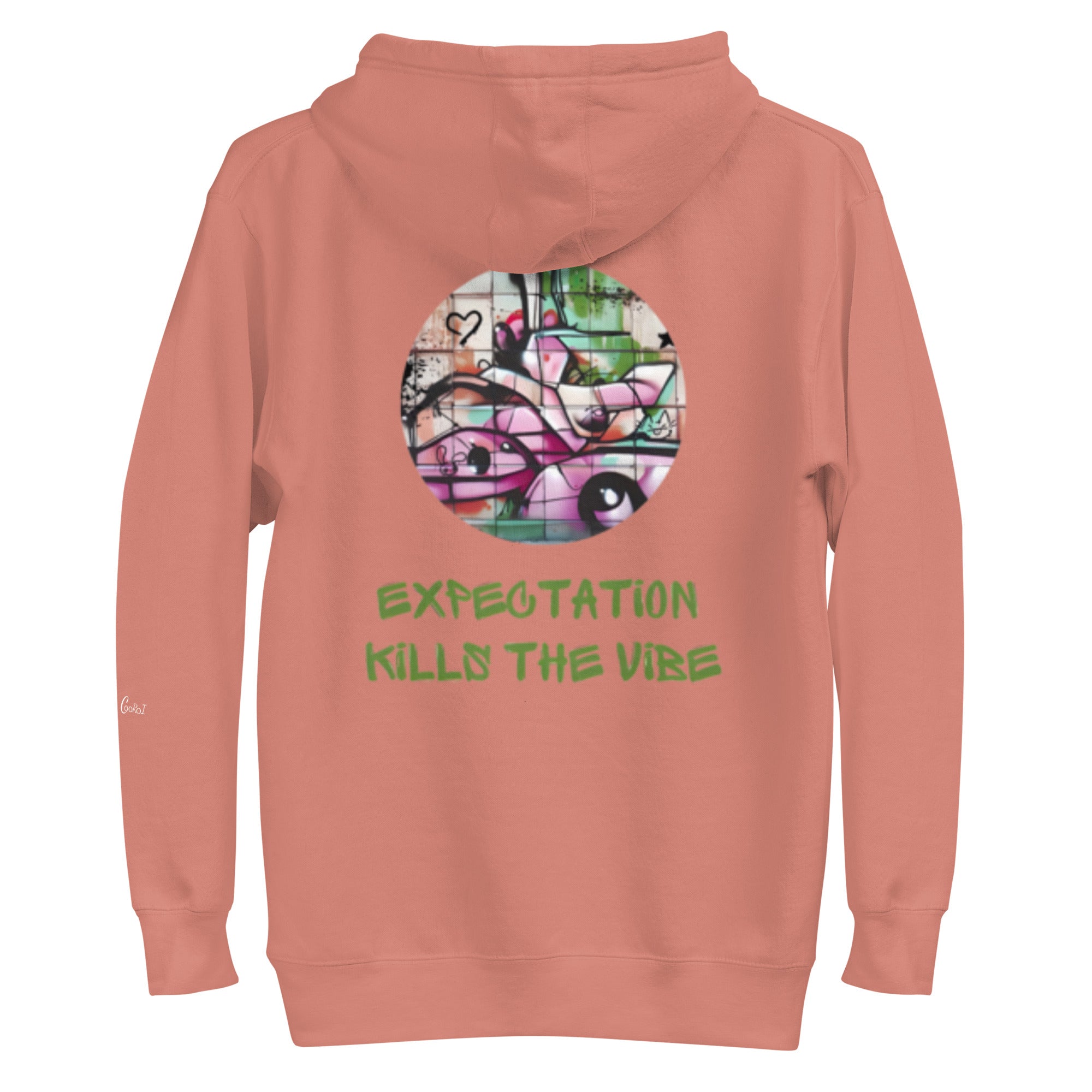 Expectation kills the vibe, Unisex - Kapuzenpullover - Cooroi