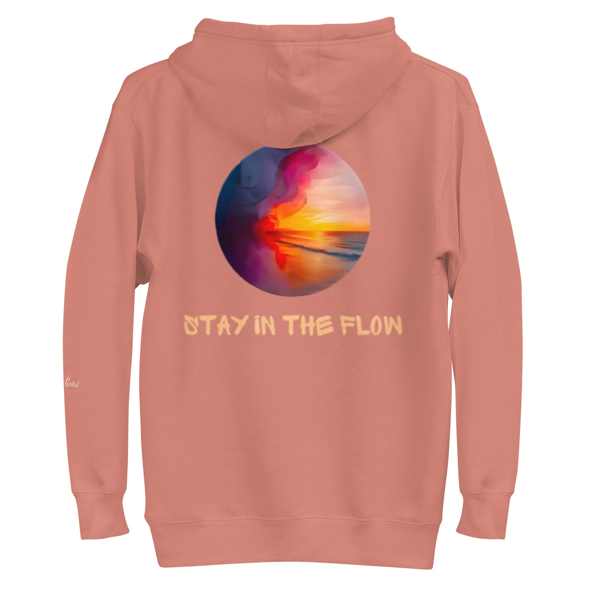 Stay in the flow, Unisex - Kapuzenpullover - Cooroi