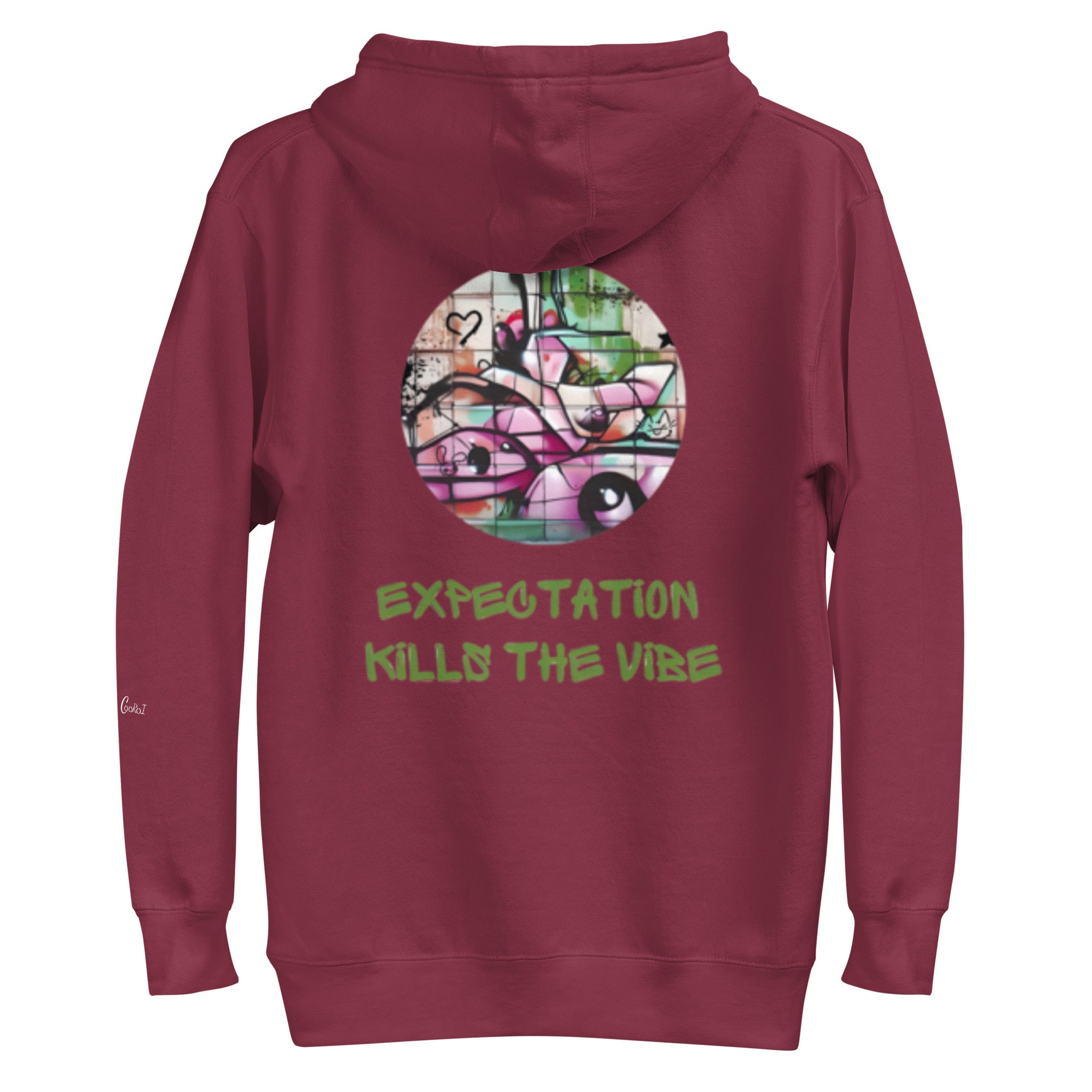 Expectation kills the vibe, Unisex - Kapuzenpullover - Cooroi