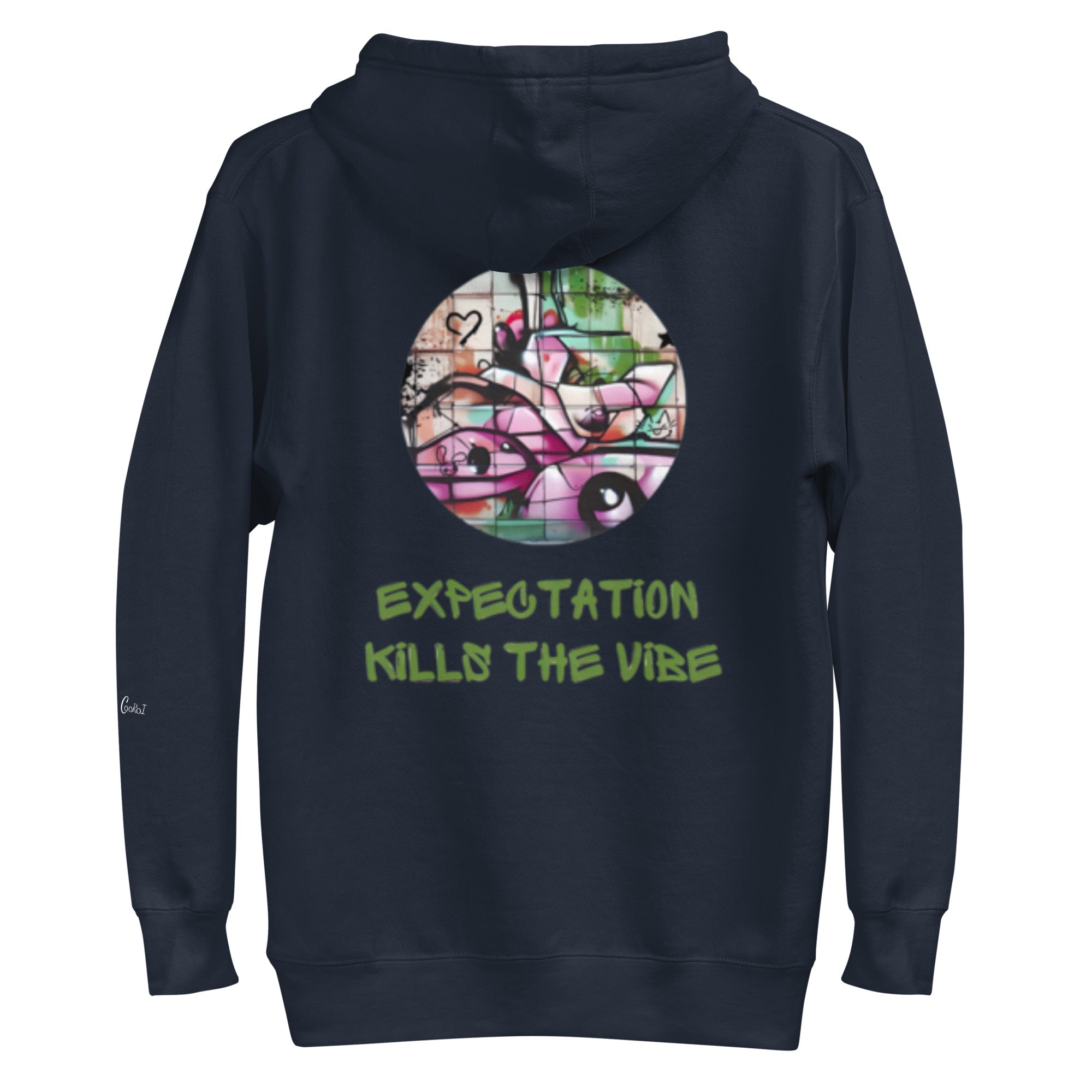 Expectation kills the vibe, Unisex - Kapuzenpullover - Cooroi