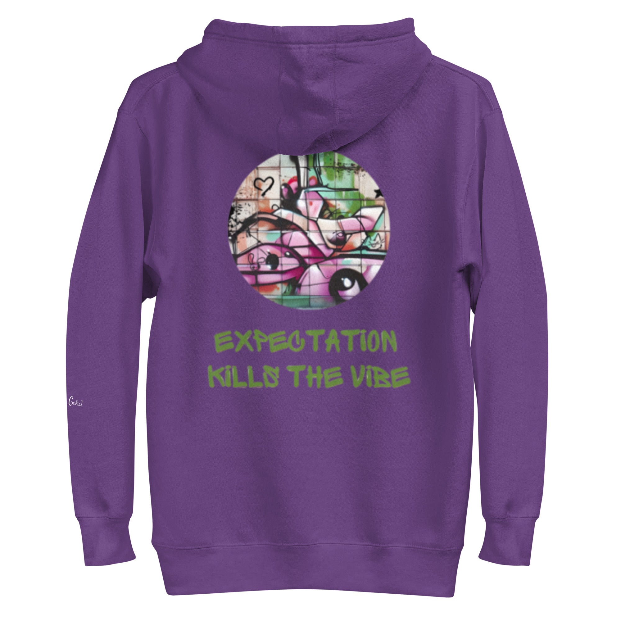 Expectation kills the vibe, Unisex - Kapuzenpullover - Cooroi