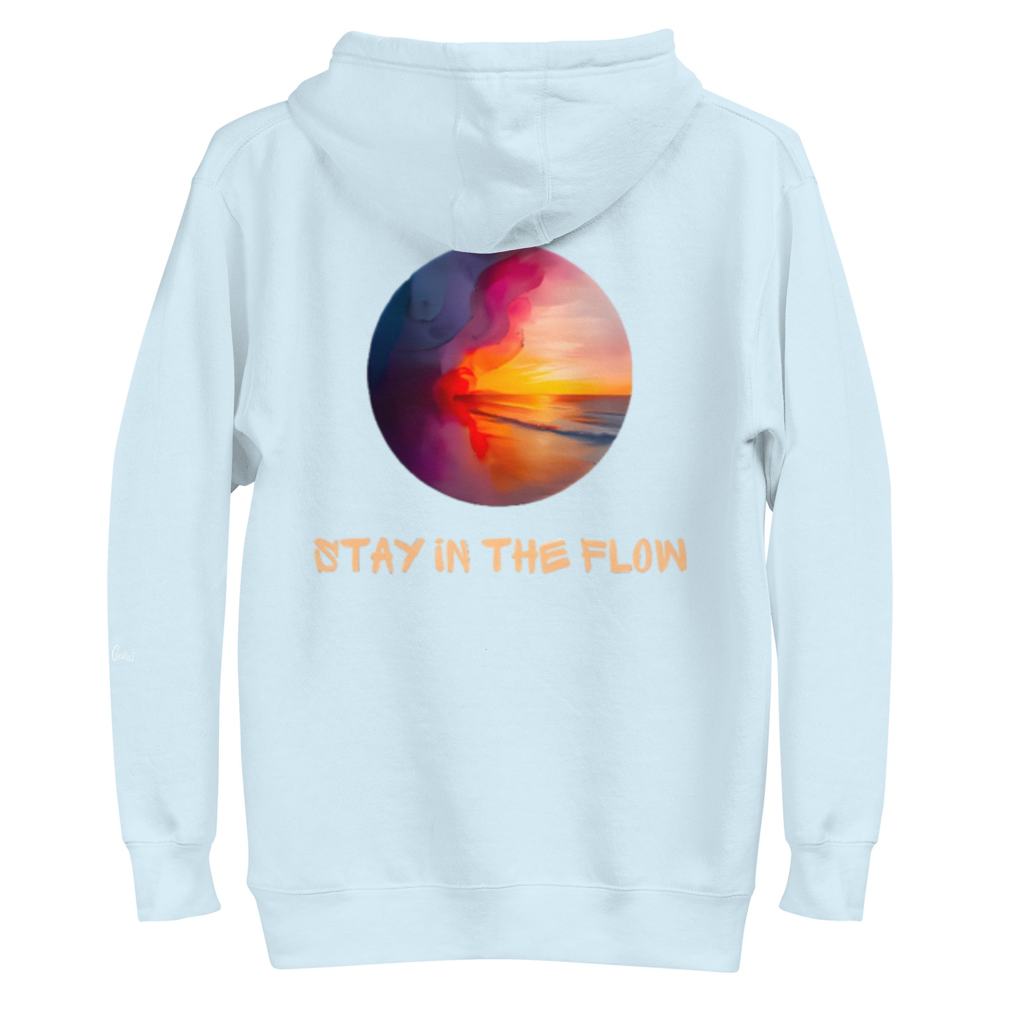 Stay in the flow, Unisex - Kapuzenpullover - Cooroi