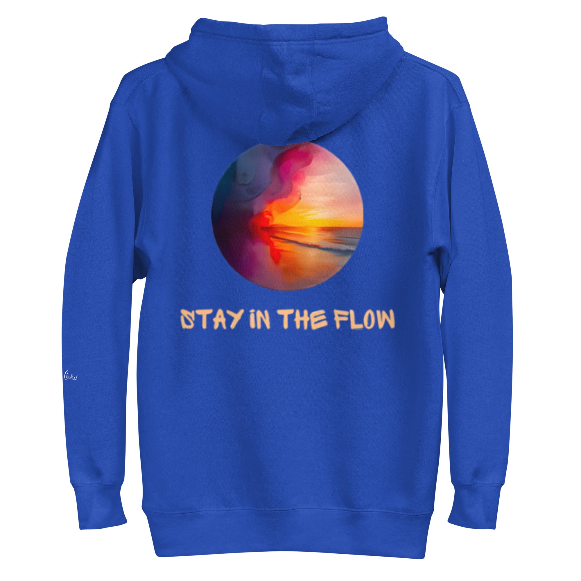 Stay in the flow, Unisex - Kapuzenpullover - Cooroi