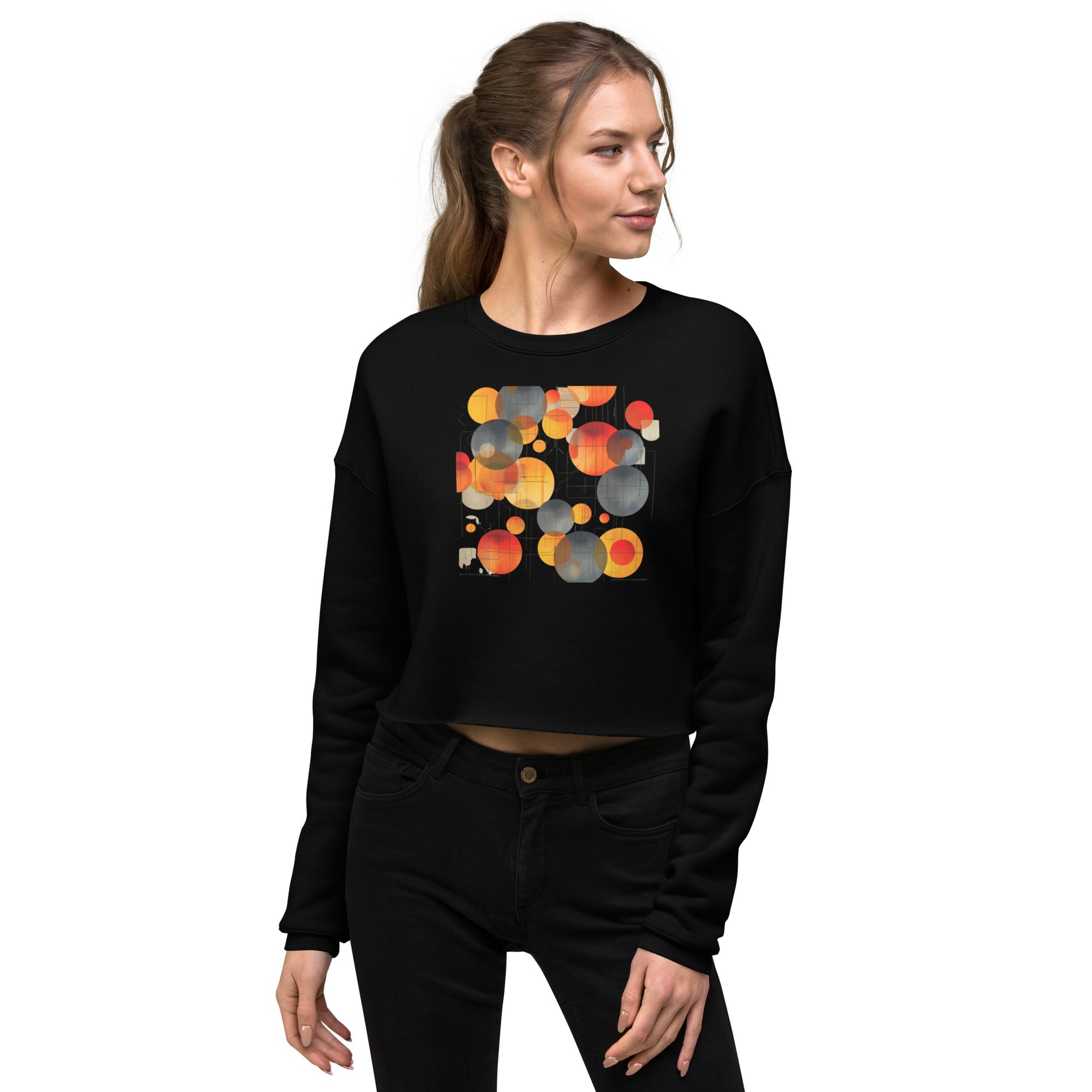 Circles, Crop - Pullover - Cooroi
