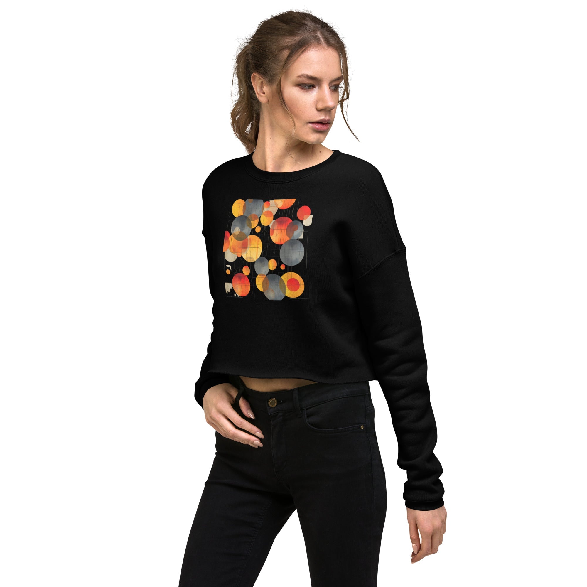 Circles, Crop - Pullover - Cooroi