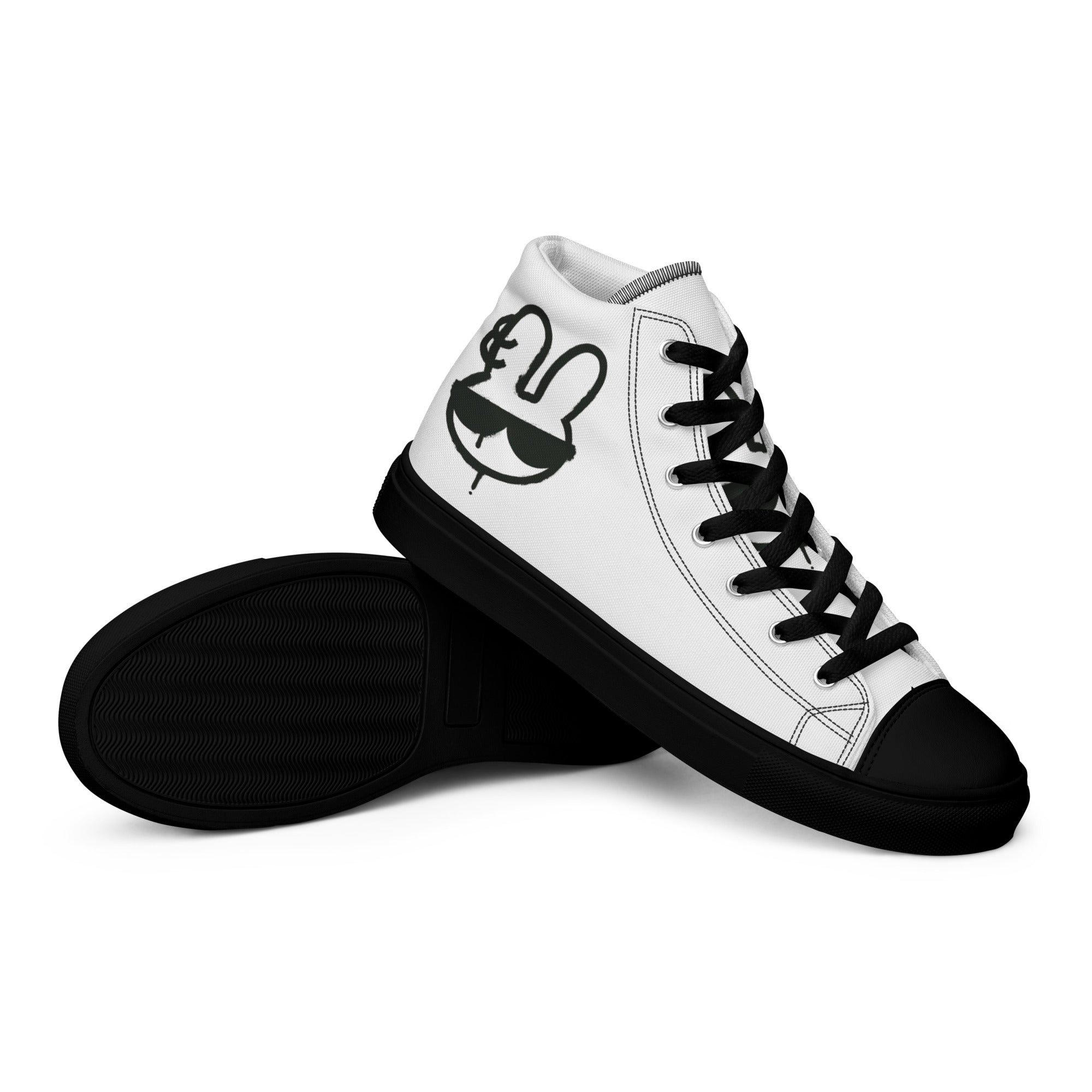 Cooler Hase High - Top Leinenschuhe für Damen - Cooroi