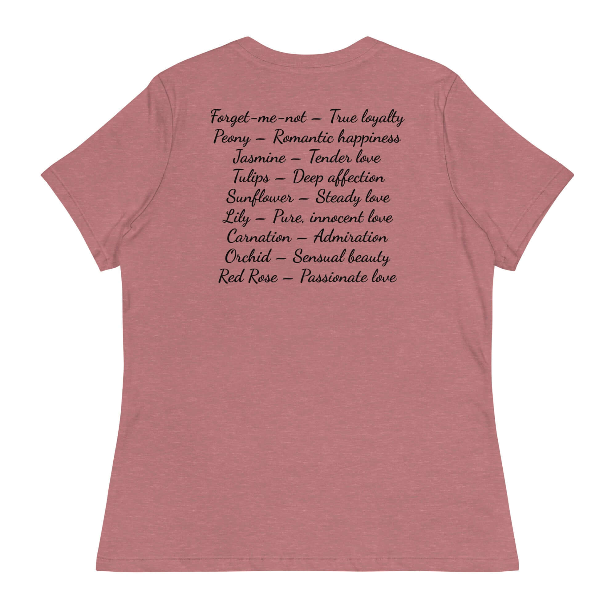 Flowers of Love Women's Relaxed T-Shirt