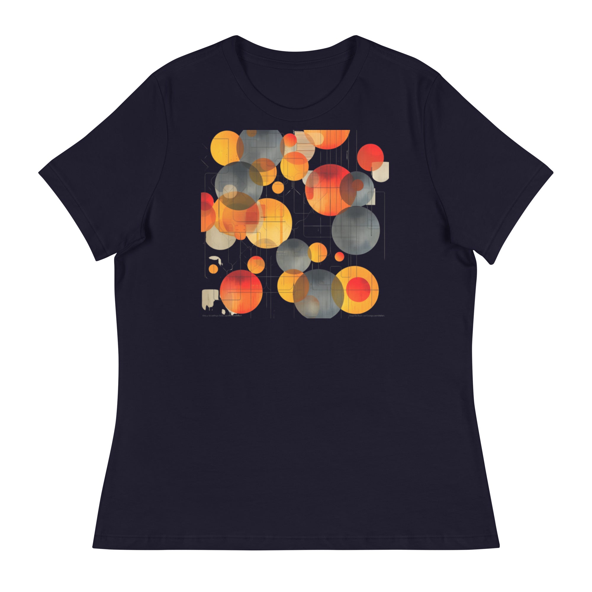 Circles Women's Relaxed T-Shirt