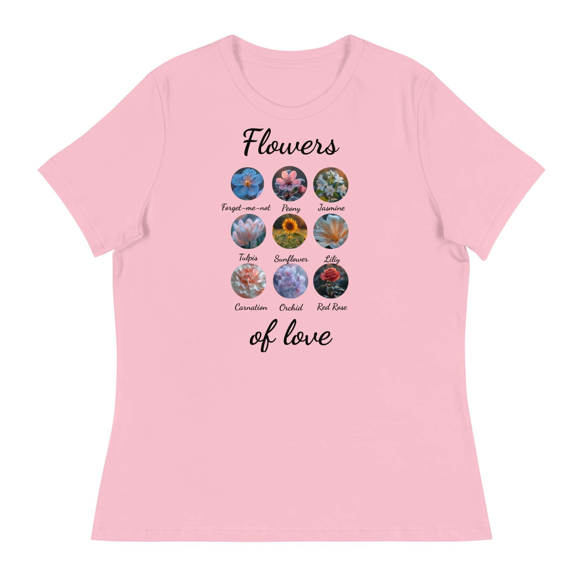 Flowers of Love Women's Relaxed T-Shirt