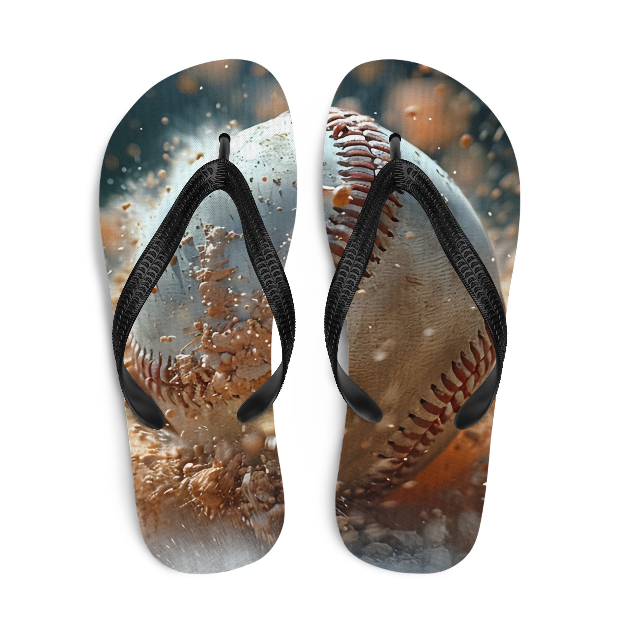 Flip - Flops Baseball - Bunt, Bequem & Perfekt für Sommer & Strand - Cooroi