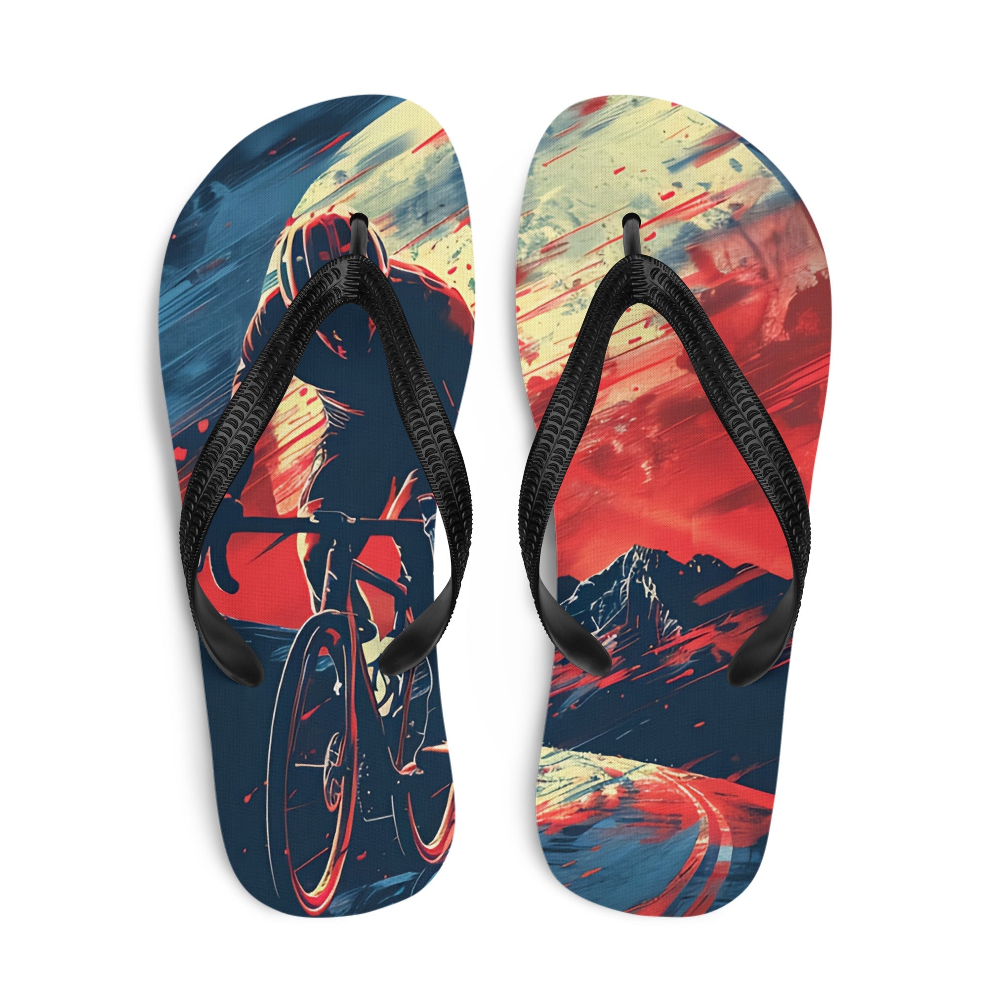 Flip - Flops Radfahrer - Bunt, Bequem & Perfekt für Sommer & Strand - Cooroi