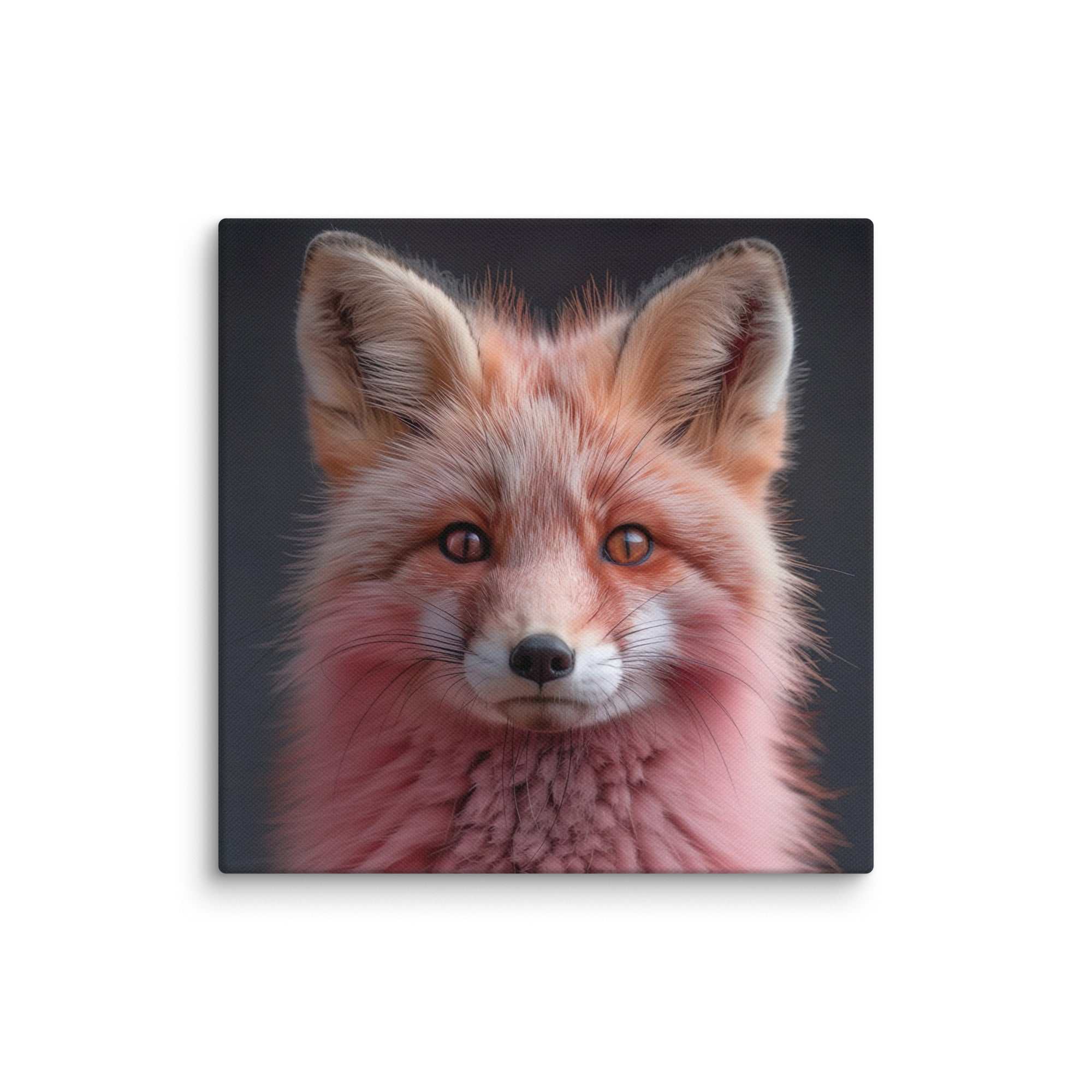 Der rosane Fuchs, Leinwand - Cooroi