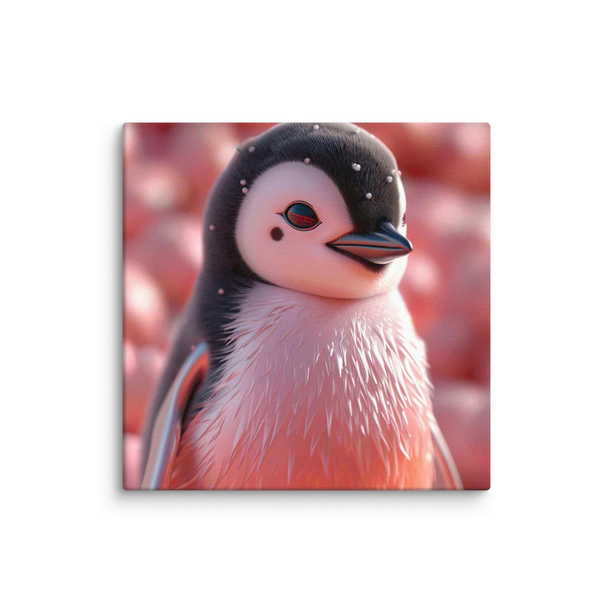Pinguin rosa, Leinwand - Cooroi