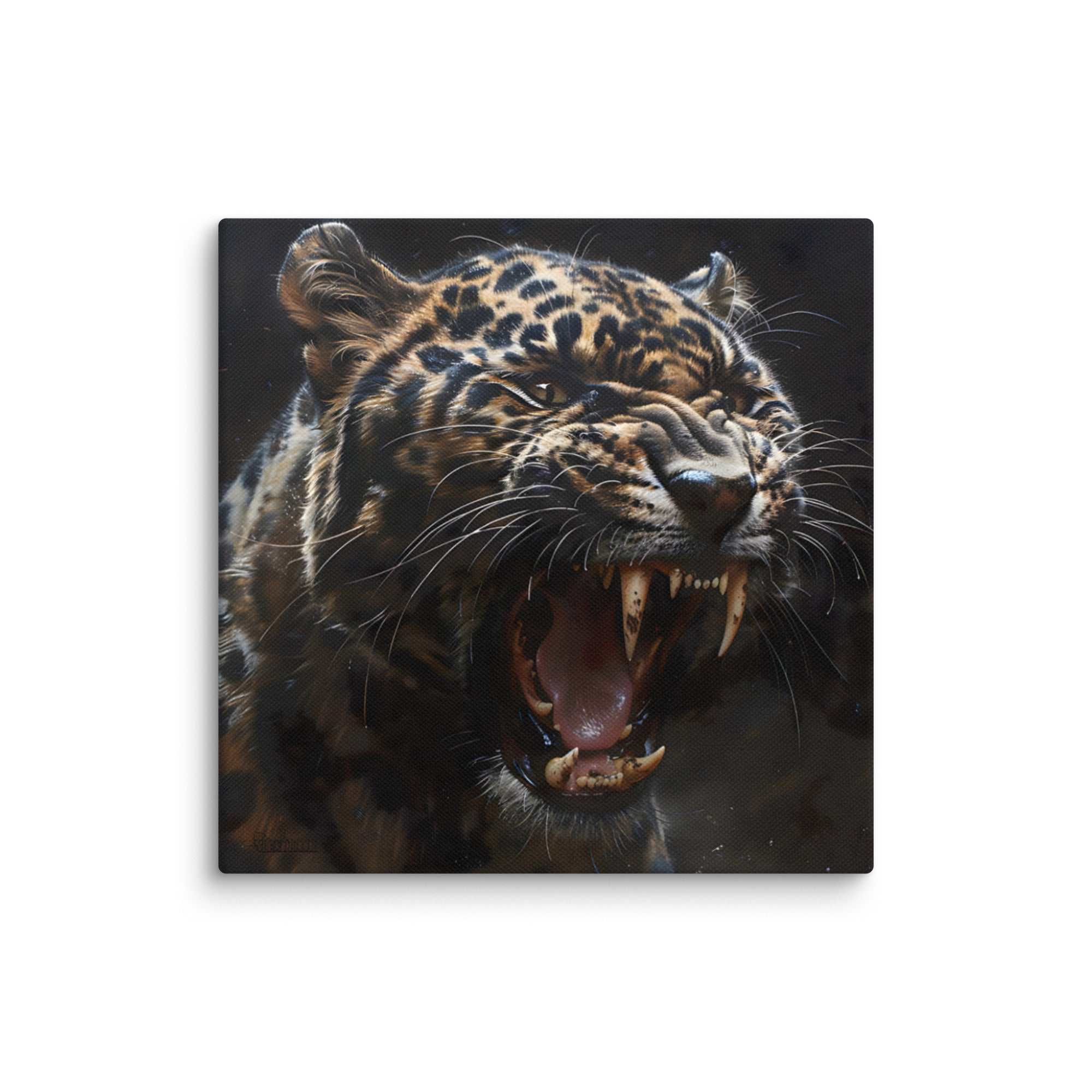 Leopard, Leinwand - Cooroi