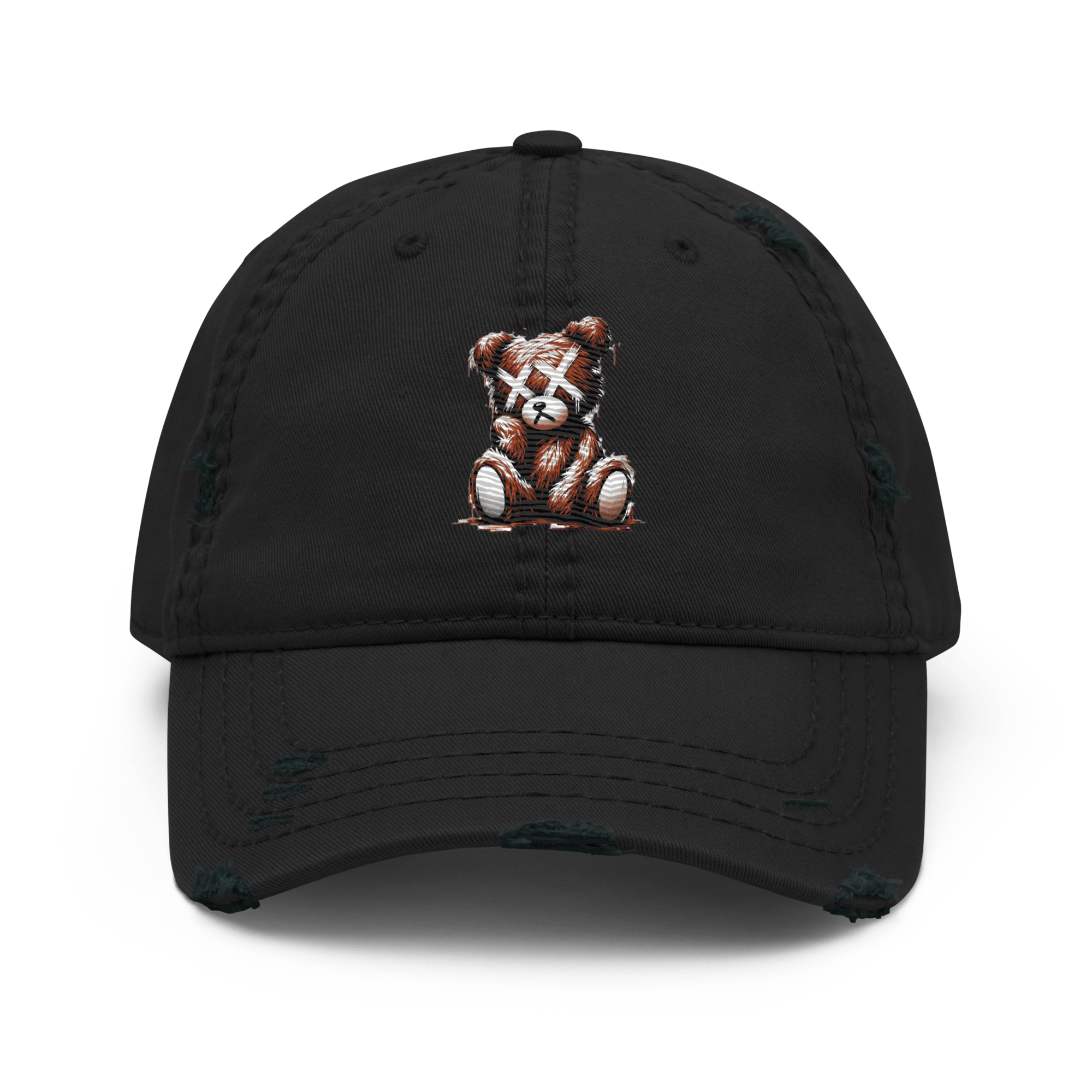 Braunbär Dad - Hat im Used - Look - Cooroi