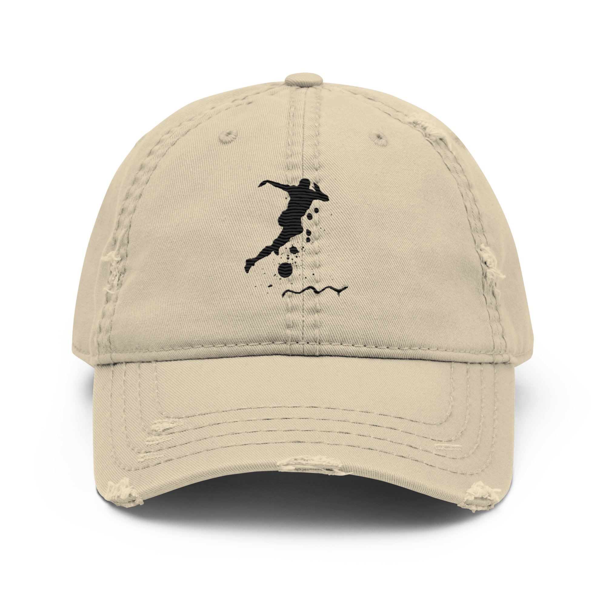 Fußballspieler Dad - Hat im Used - Look - Cooroi