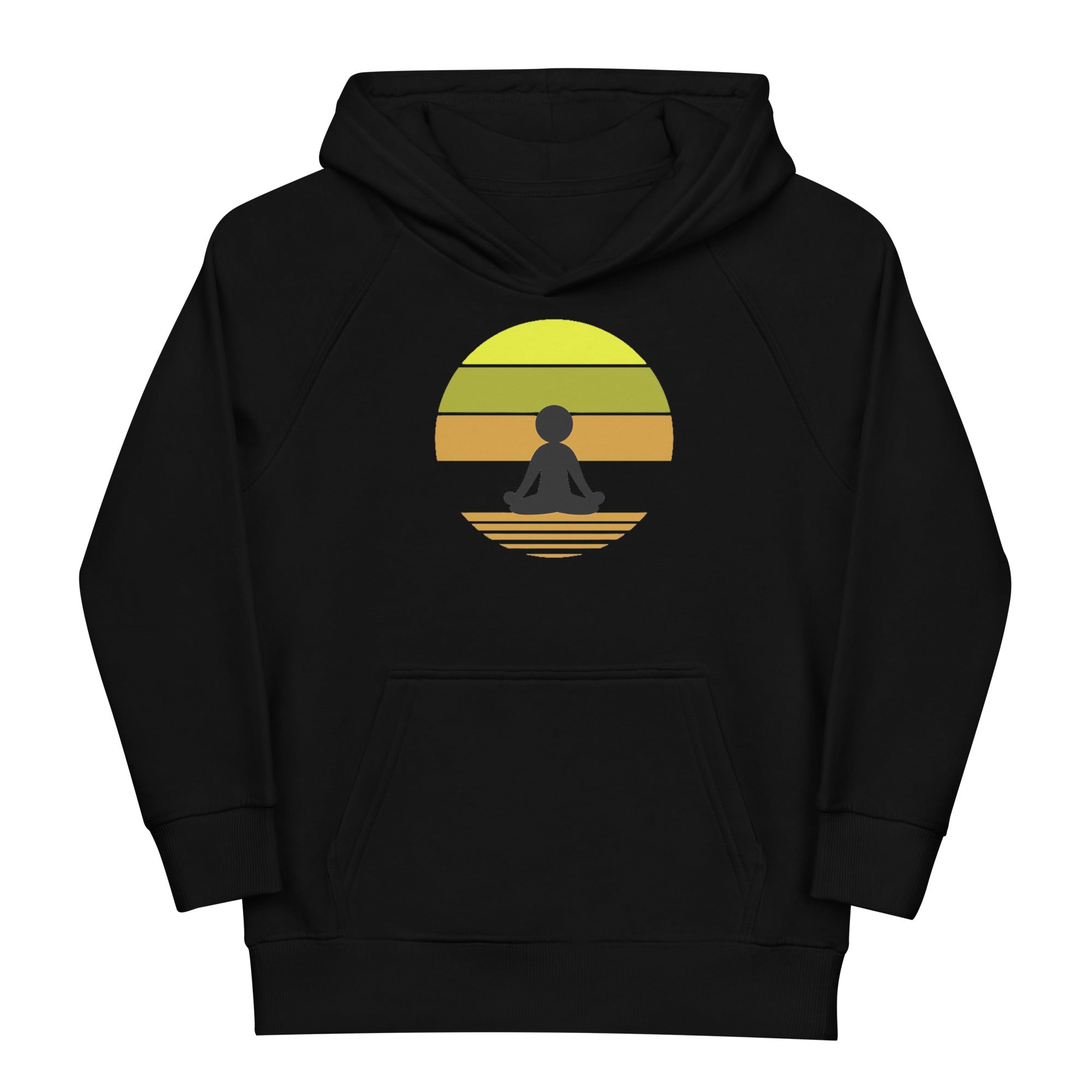 Buddha, Öko - Kapuzenpullover für Kinder - Cooroi