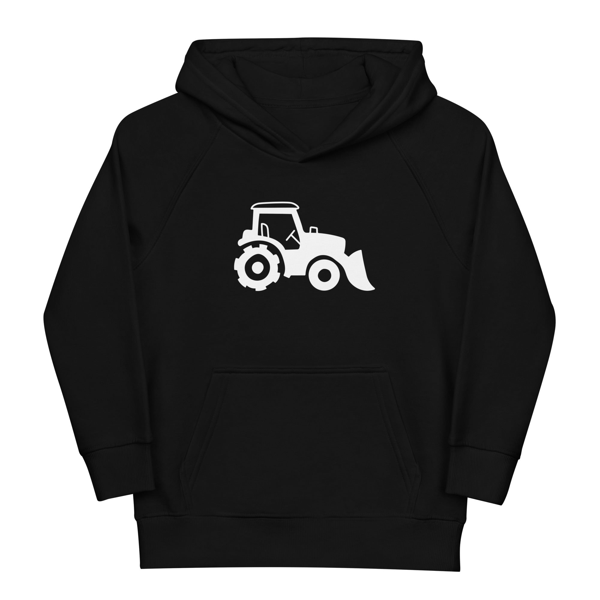 Traktor, Öko - Kapuzenpullover für Kinder - Cooroi