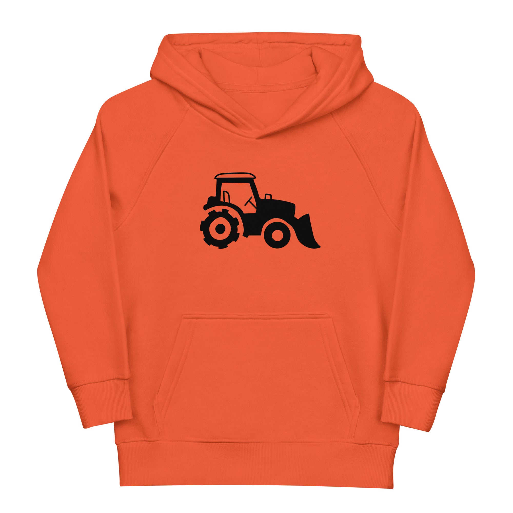 Traktor, Öko - Kapuzenpullover für Kinder - Cooroi