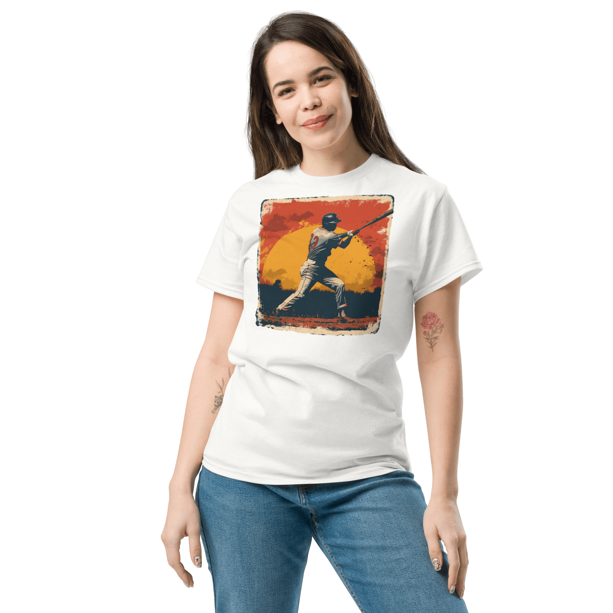 Baseballspieler Unisex classic T-Shirt 