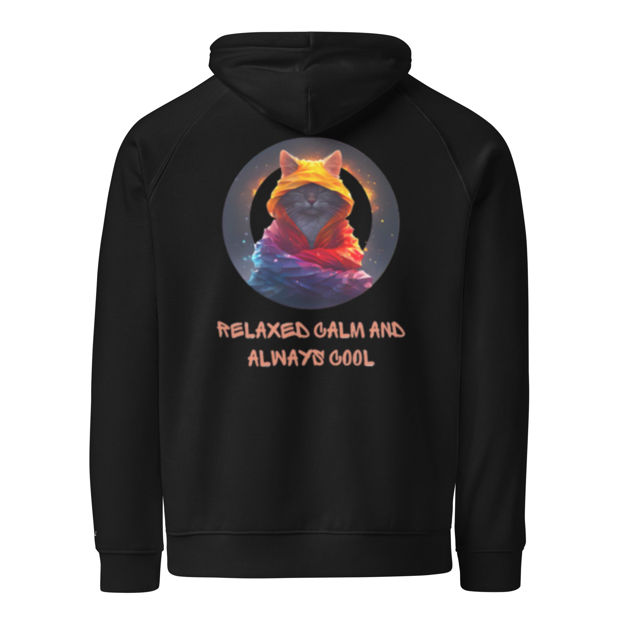 Relaxed Calm and always cool, Unisex Bio - Raglan - Hoodie - Cooroi