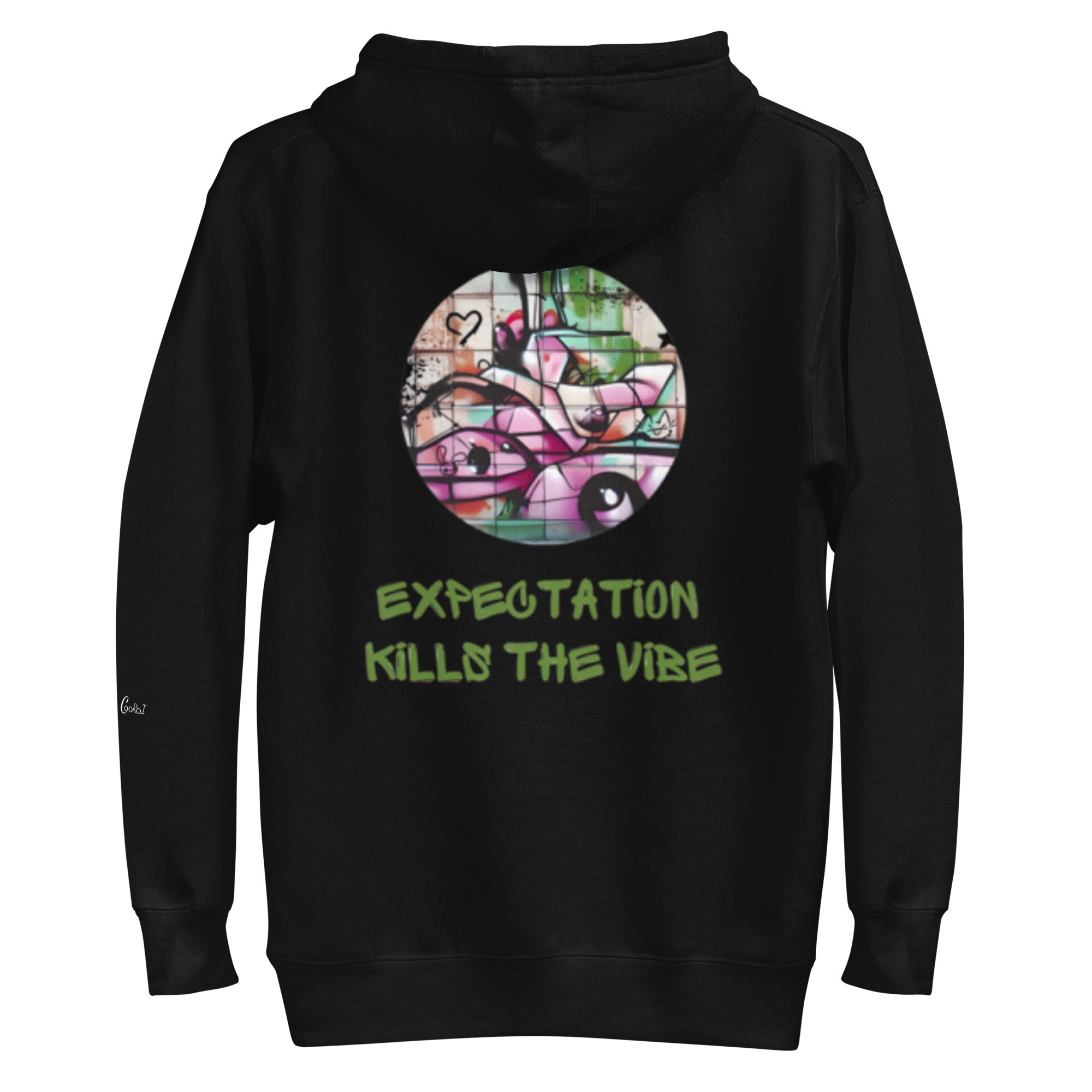 Expectation kills the vibe, Unisex - Kapuzenpullover - Cooroi
