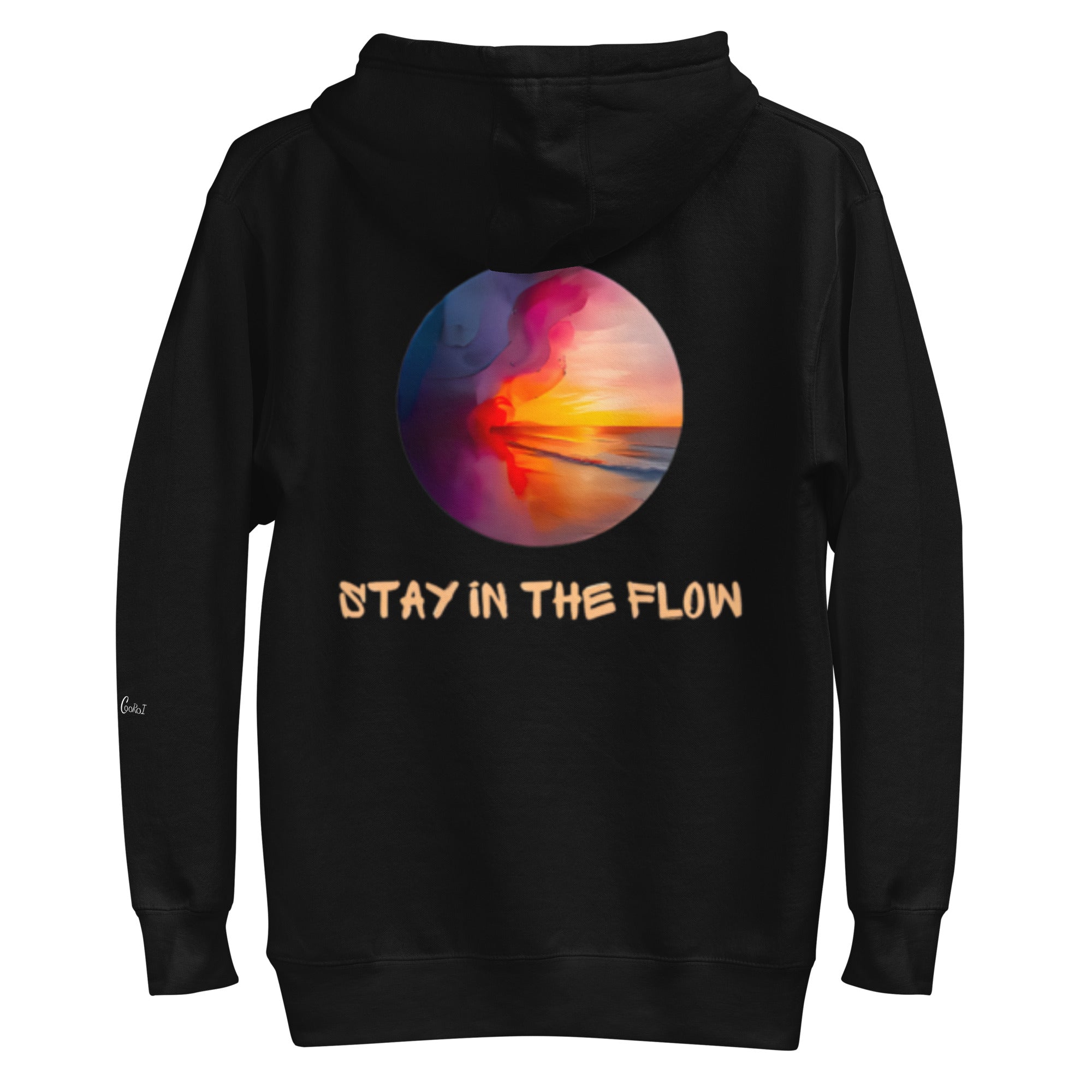 Stay in the flow, Unisex - Kapuzenpullover - Cooroi